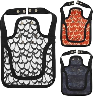 Chicken Saddles for hens, 3 Pack Chicken Apron Back Protector for Hens with Adjustable Strap, Chickens Hen Mating Saddle, Hen and Rooster Saddles Aprons Poultry Clothes Accessories