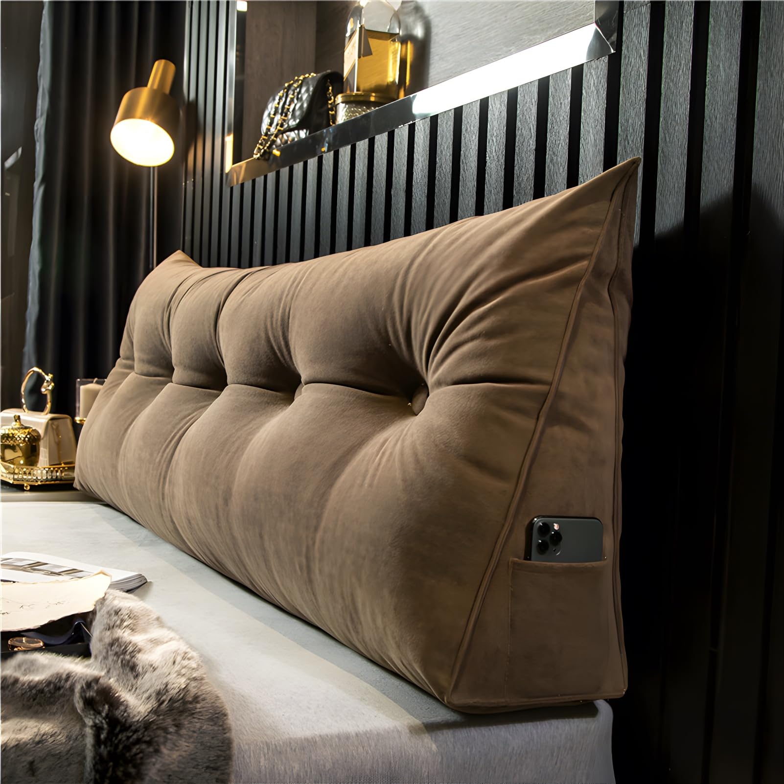 Coussins Pour Siège Et Dossier Kailya Coussins De Lecture Confortable Chaise Sou