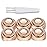 Facial Hair Remover Replacement Heads: Compatible with Finishing Touch Flawless Facial Hair Removal Tool for Women As Seen On TV 18K Gold-Plated Rose Gold (Generation 1 Single Halo)