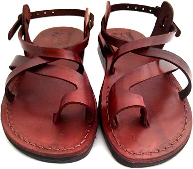 Mens Classic Leather Sandals Jesus numeric_10 EU44