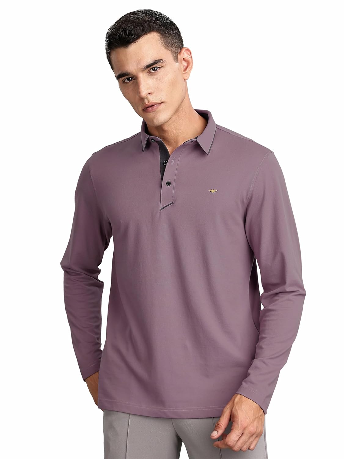 STELLERS Men’s Full Sleeve Polo T-Shirt | Premium Cotton | streatchable | Enzyme bio Washed | Feather Touch Feel | Sustainable STELLERS Men’s Full Sleeve Polo T-Shirt | Premium Cotton | streatchable | Enzyme bio Washed | Feather Touch Feel | Sustainable