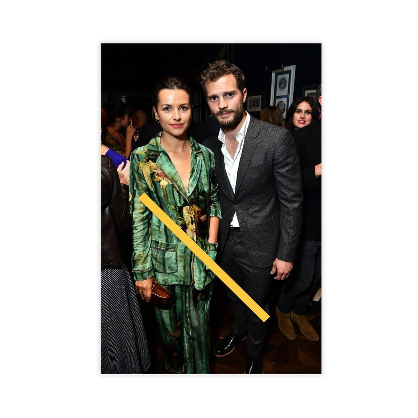 Phthdb Unframe-Style Actor Jamie Dornan Poster Canvas Poster For Home Decor Gift