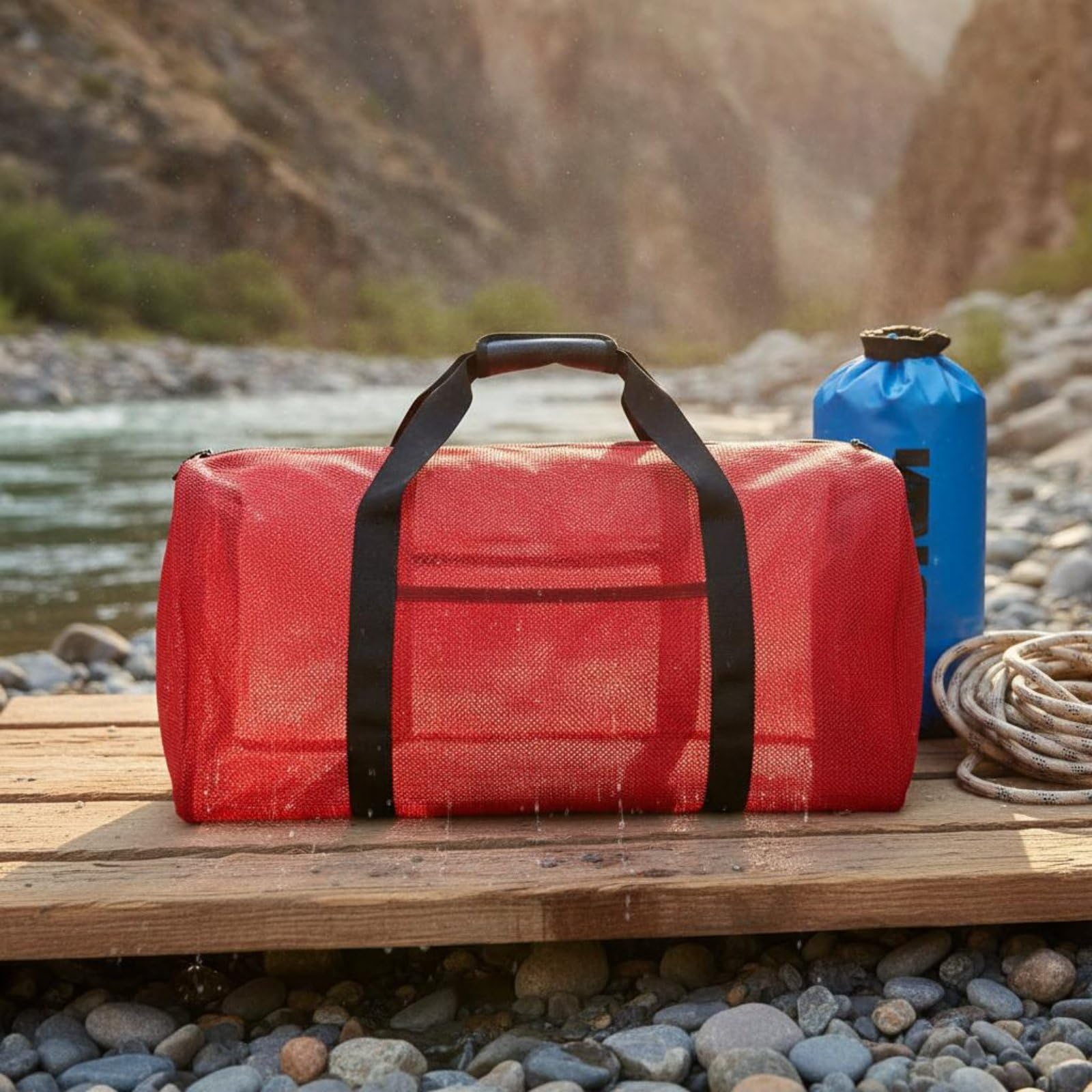 Borsa Subacquea Attrezzatura Sub Sacca Immersione Sacca Snorkeling Borsa Sport Acquatici in Mesh Leggera Facile da Riporre E Portare Adatta per Viaggi