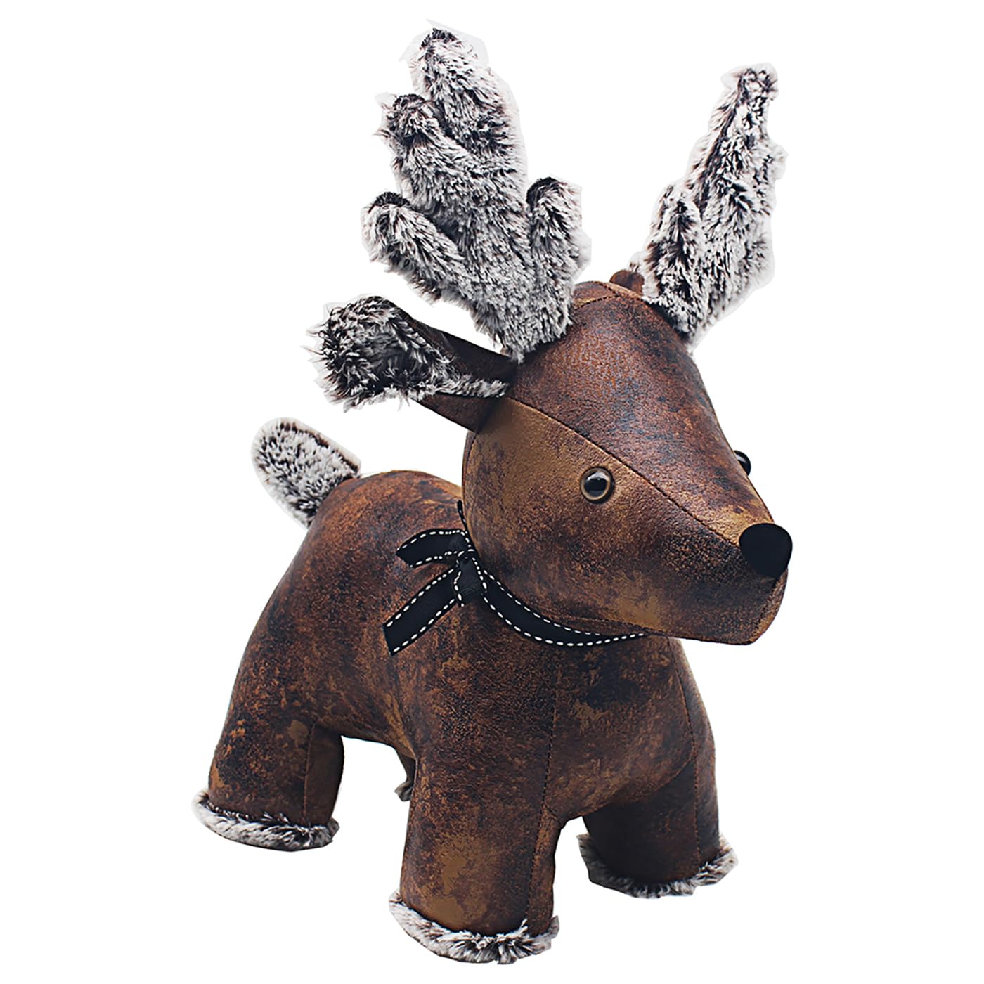 Lesser & Pavey Door Stops Stag Doorstop Brown for Home & Office | Stylish Wedges & Stoppers for Bedroom & Living Room | Reliable and Decorative Door Stops for Indoors & Outdoors Floors