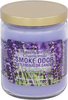 Lavender Chamomile Smoke Odor Exterminator Candle