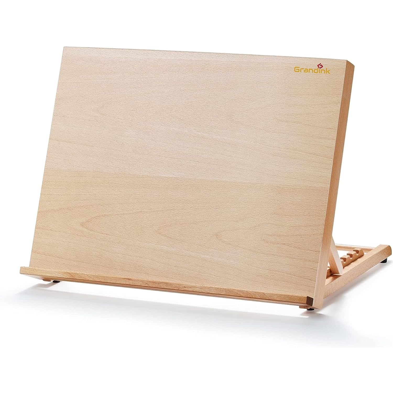 Grandink® Adjustable Wood Tabletop Painting Easel Adjustable Angle