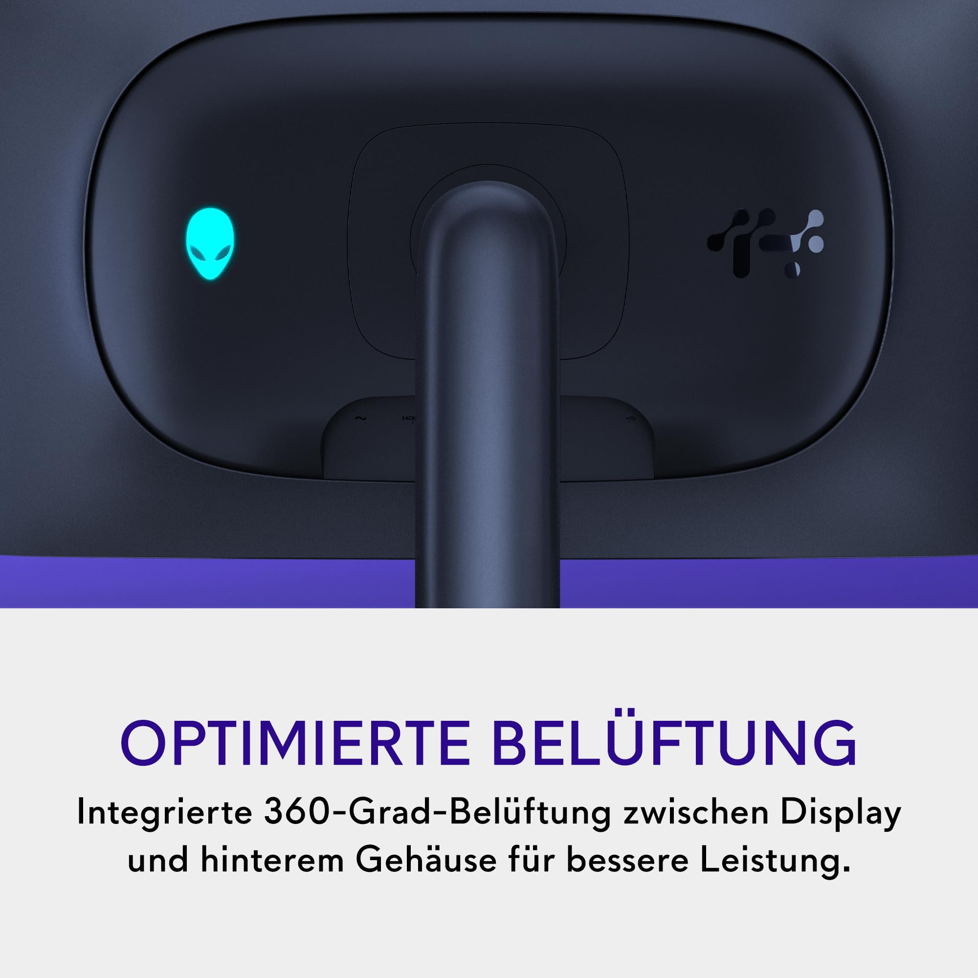 Alienware 27 Gaming Monitor AW2725Q, 3840x2160, 240Hz, QD OLED, 0.03ms | Dolby Vision, VESA DisplayHDR True Black 400, 99% DCI-P3, 1000 cd/m2, 100x100 mm, 2 HDMI 2.1, USB-C 15W, verstellbarer Stand