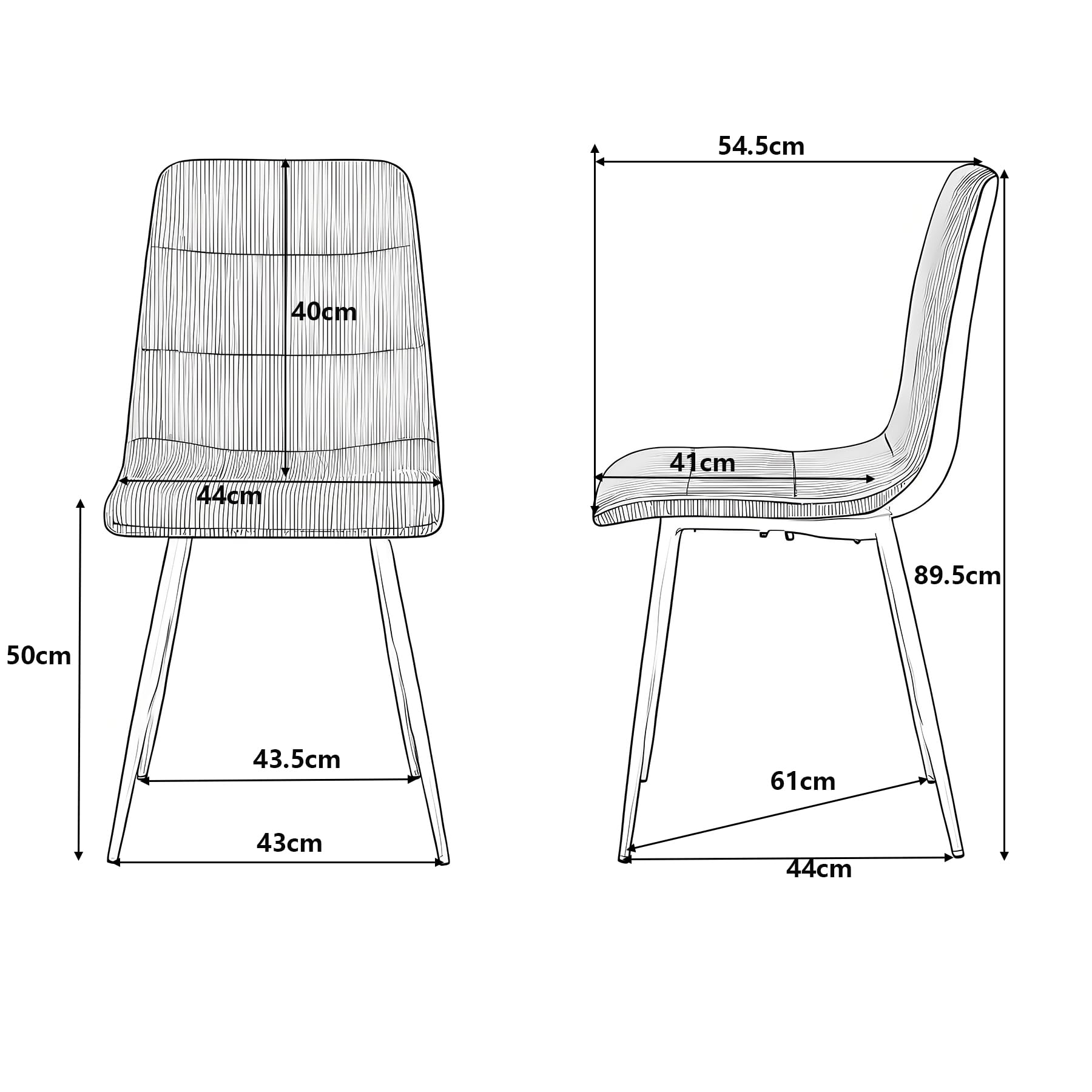Essgruppe 5-Teilig, 100cm Runder Esstisch und 4 Esszimmerstühle (Cord), Tisch und 4 Stühle für Küche, Wohnzimmer, Balkon, Restaurant, Büro (Helle Holzfarbe+Grau (Cord))