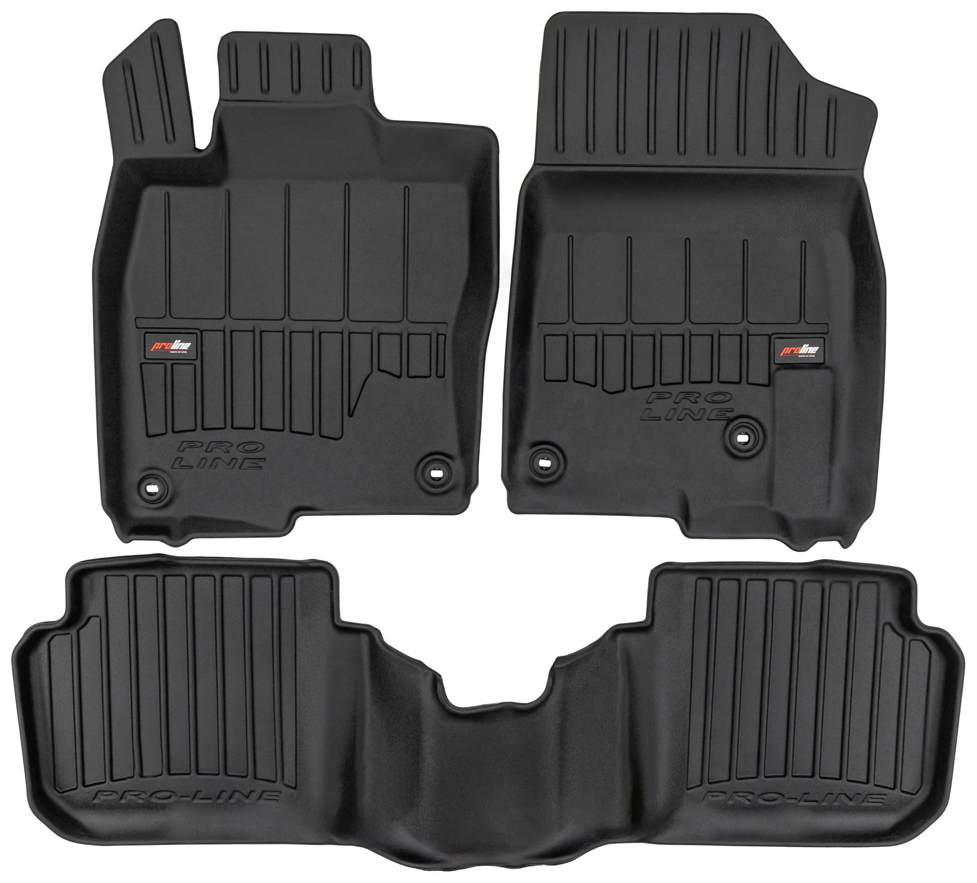 MOTOS Alfombrillas de Goma para Honda Civic XI Desde 2021 Mejore la Comodidad de Sus Viajes con la Alfombra Antideslizante Car 3D- Alfombrillas de Coche para Varias Estaciones