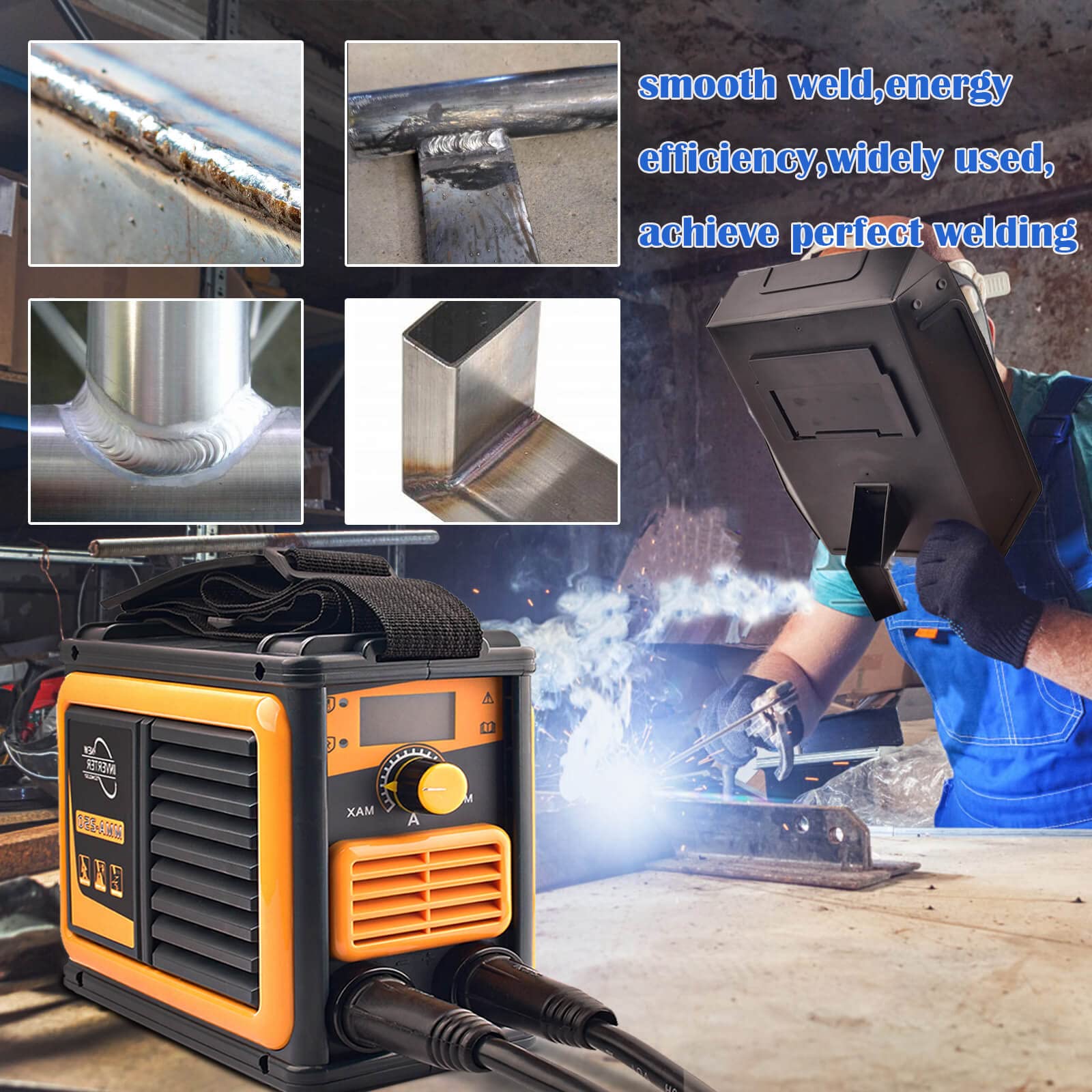 Wrdlosy Welder, Small Portable Welding Machine, For Beginners Welder Machine, 250A 110120V