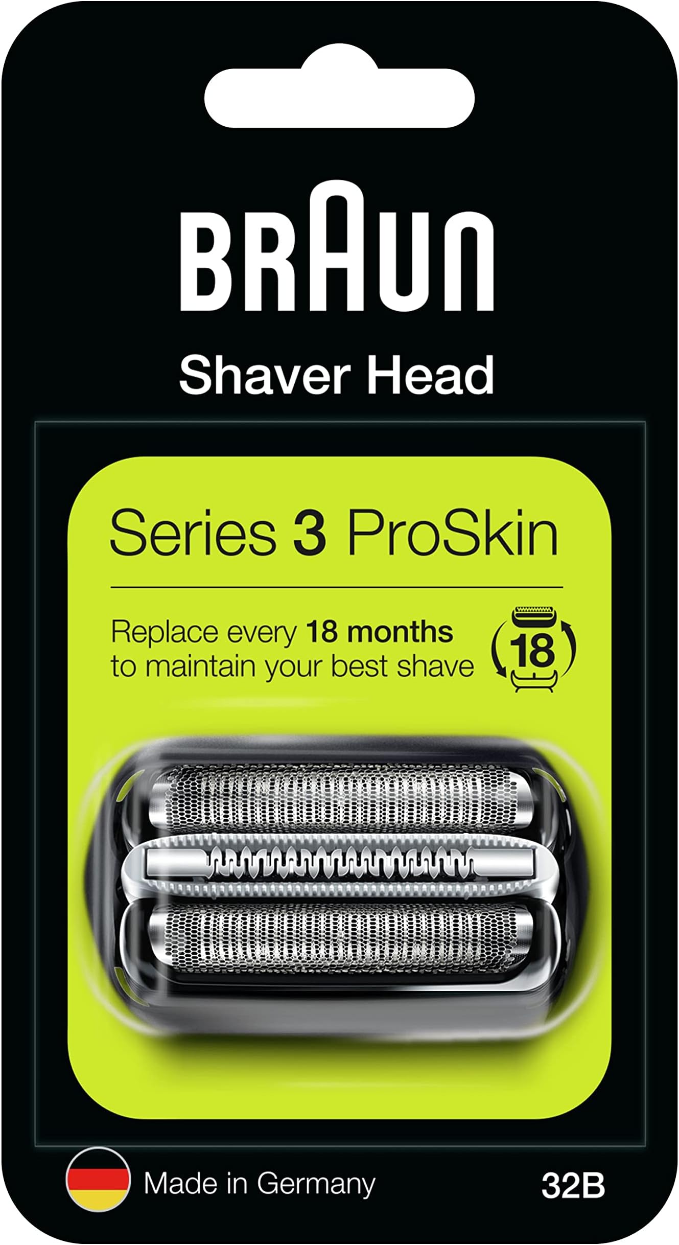 Braun Series 3 32B Electric Shaver Head Replacement Cassette