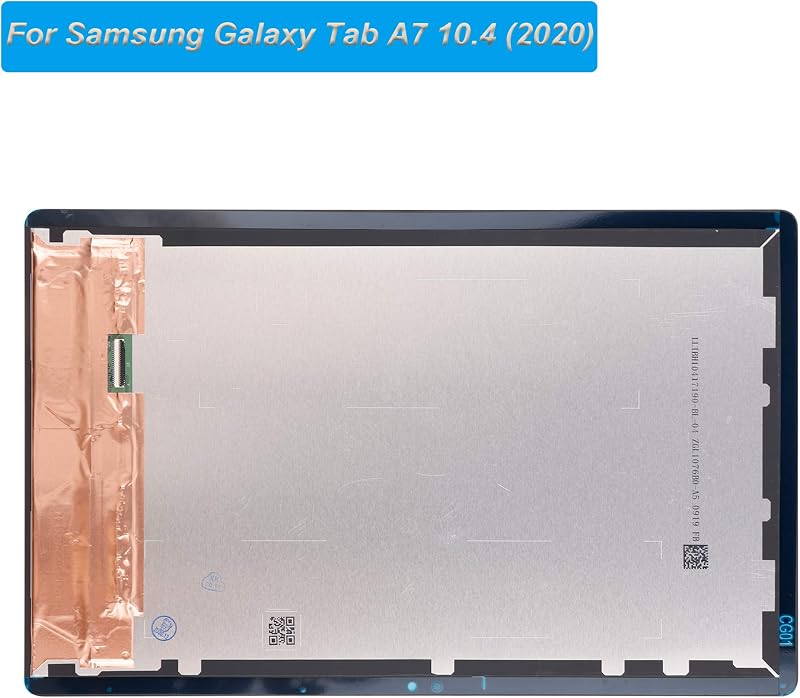 E-YIIVIIL AMOLED Kijelző Samsung Galaxy Tab A7 10.4 SM-T500 SM-T505 Tablethez - LCD Érintőképernyő Szerelőkészlettel