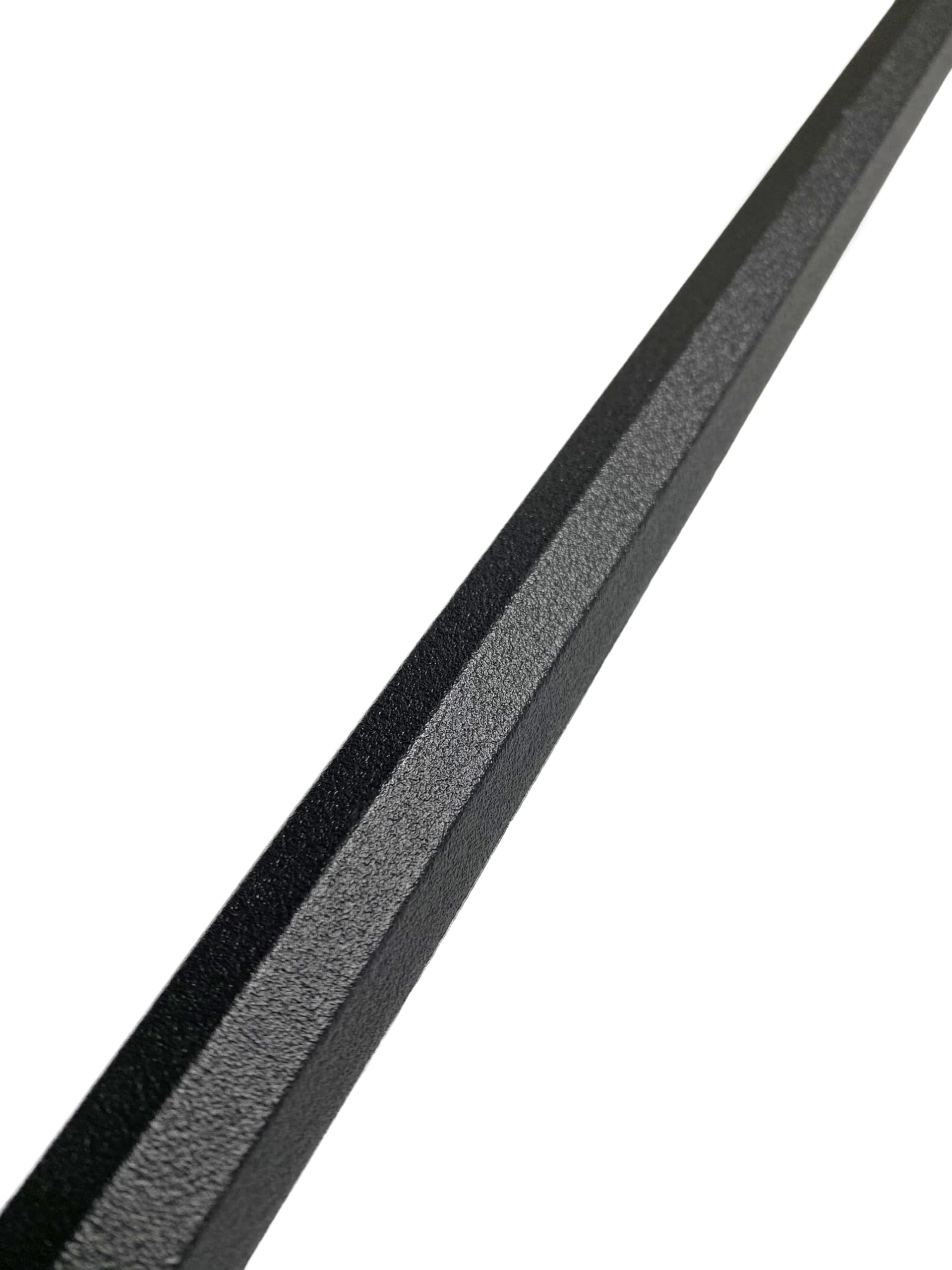 Kunststoff Sai - 49.5 cm schwarz - Octagon Form - Leichte Sai Gabeln (Paar) - Biegsam