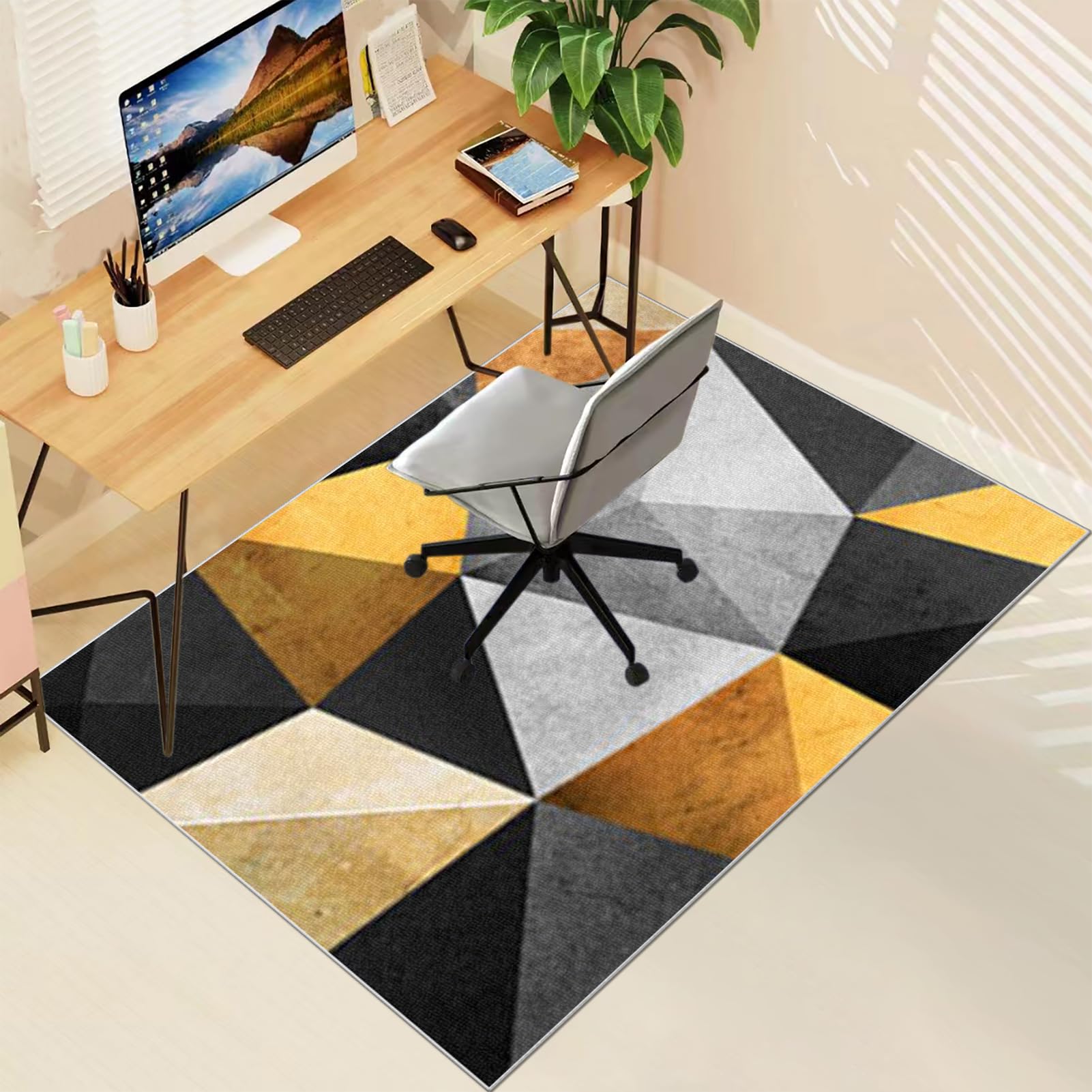 Tapis Chaise de Bureau Tapis Protège-Sol 160 x 200 cm