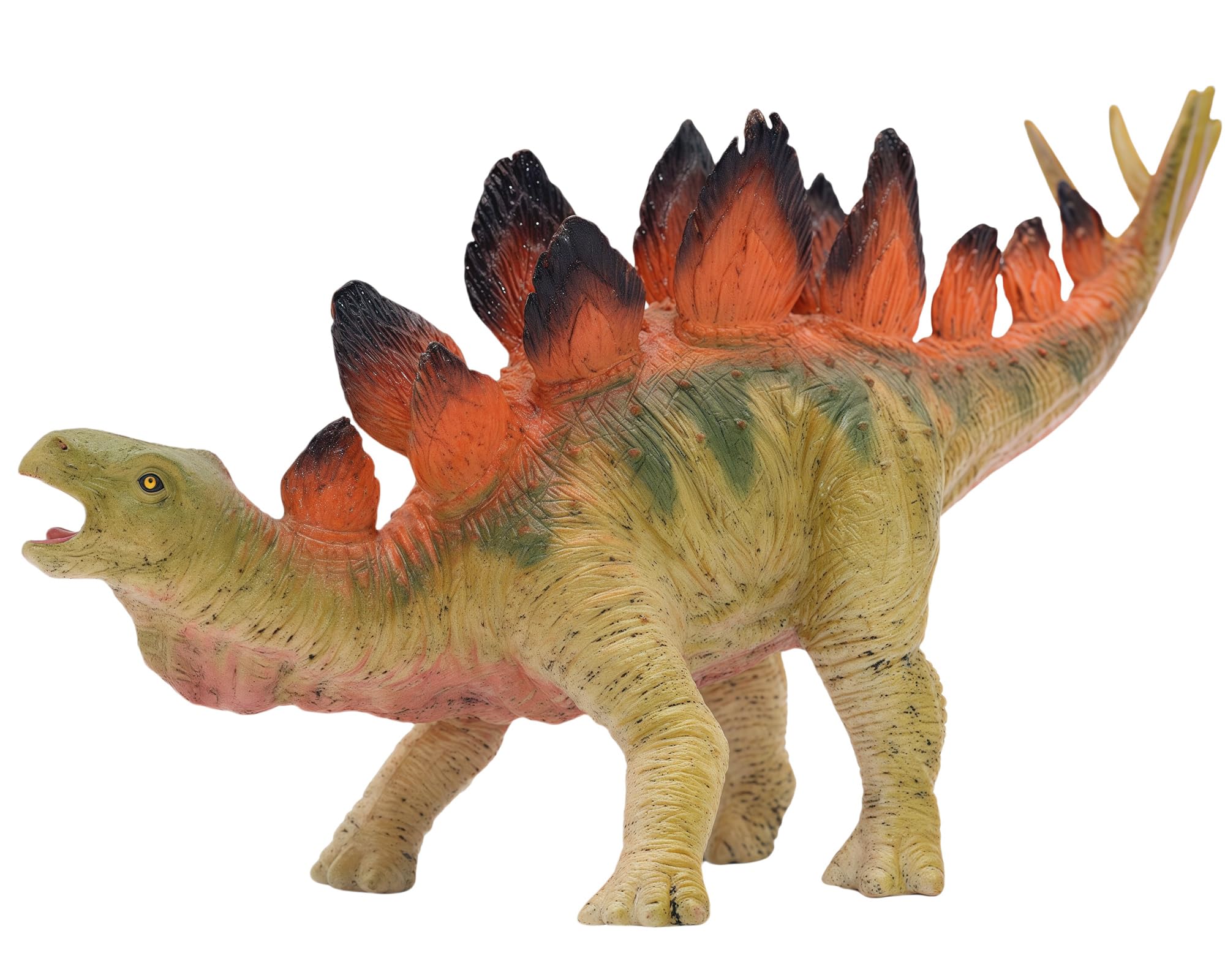 Gemini&GeniusStegosaurus Dinosaur World Action Figure, Dinosaur Toy Figurine, Party and Classroom Prize Supplies, Birthday Gift for Kids 3-12 Years Old