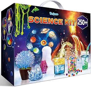 Sponsored You’re seeing this ad based on the product’s relevance to your search query.Learn more about this advertisement PATIFEED 250 Science Experiment Kits for Children, Experiment Box, Laboratory Gifts, Boys, Girls, Chemistry Kit, Project STEM Creative Toy, Chemistry Set, Volcano Scientist Kit