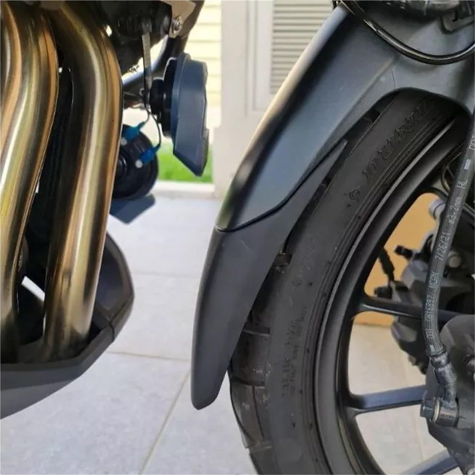 Parafango Anteriore Per CB 500X CB500 2019-2021 | Guidare sotto la pioggia riduce significativamente la quantità di fango e acqua che si accumula sui cerchi, facilitandone