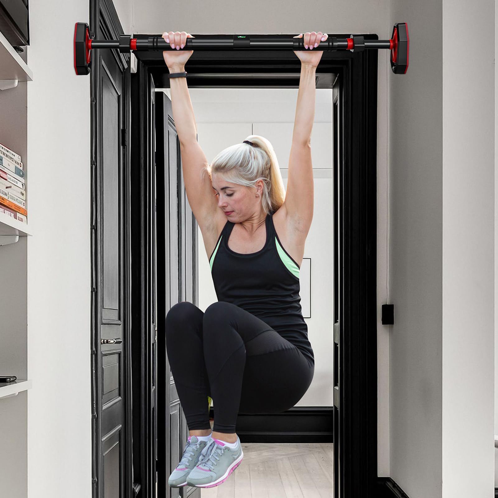 Klimmzugstange für Tür | Krafttraining für Fitnessstudio, Multifunktionsstange für Zuhause, Arbeit und Fitnessstudio