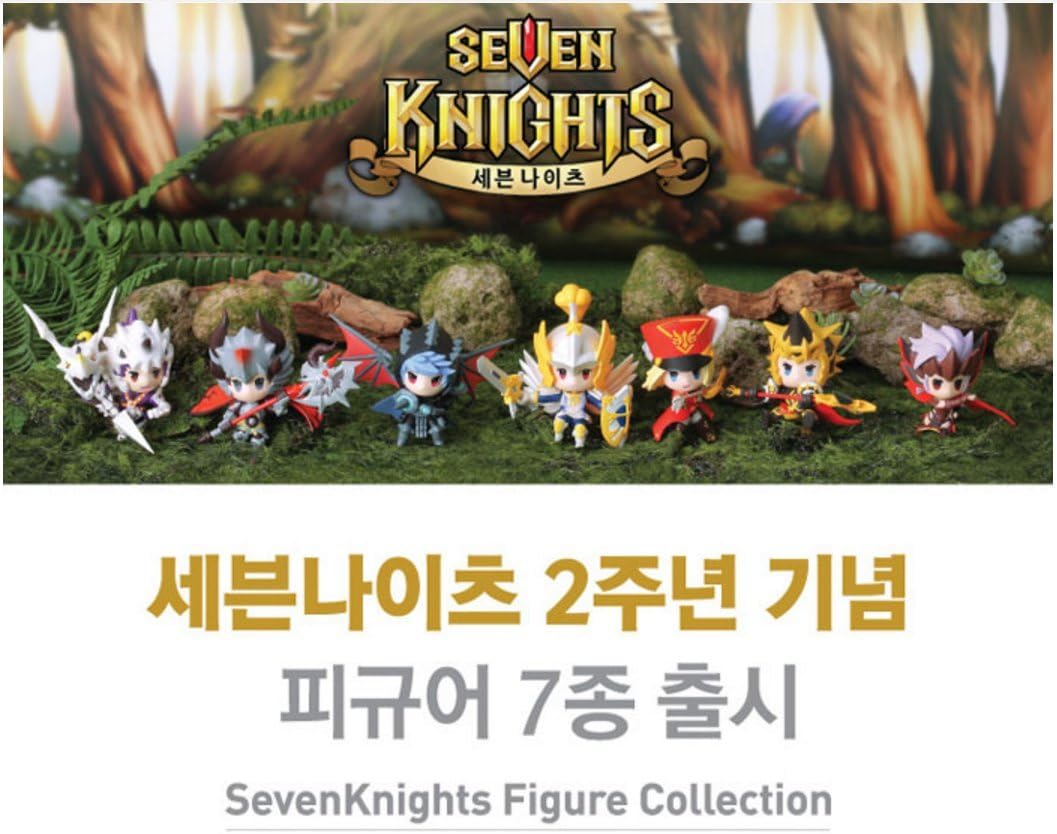 The Art of Seven Knights Game 1 Random Figure Netmarble Rudy Rachel Kris Eileene Jave Spike Dellons