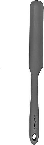 Miniatura 7 de Culinary Couture Juego de 4 espátulas grises para hornear, espátulas de goma de silicona, resistentes al calor hasta 428 F, sin BPA, juego de