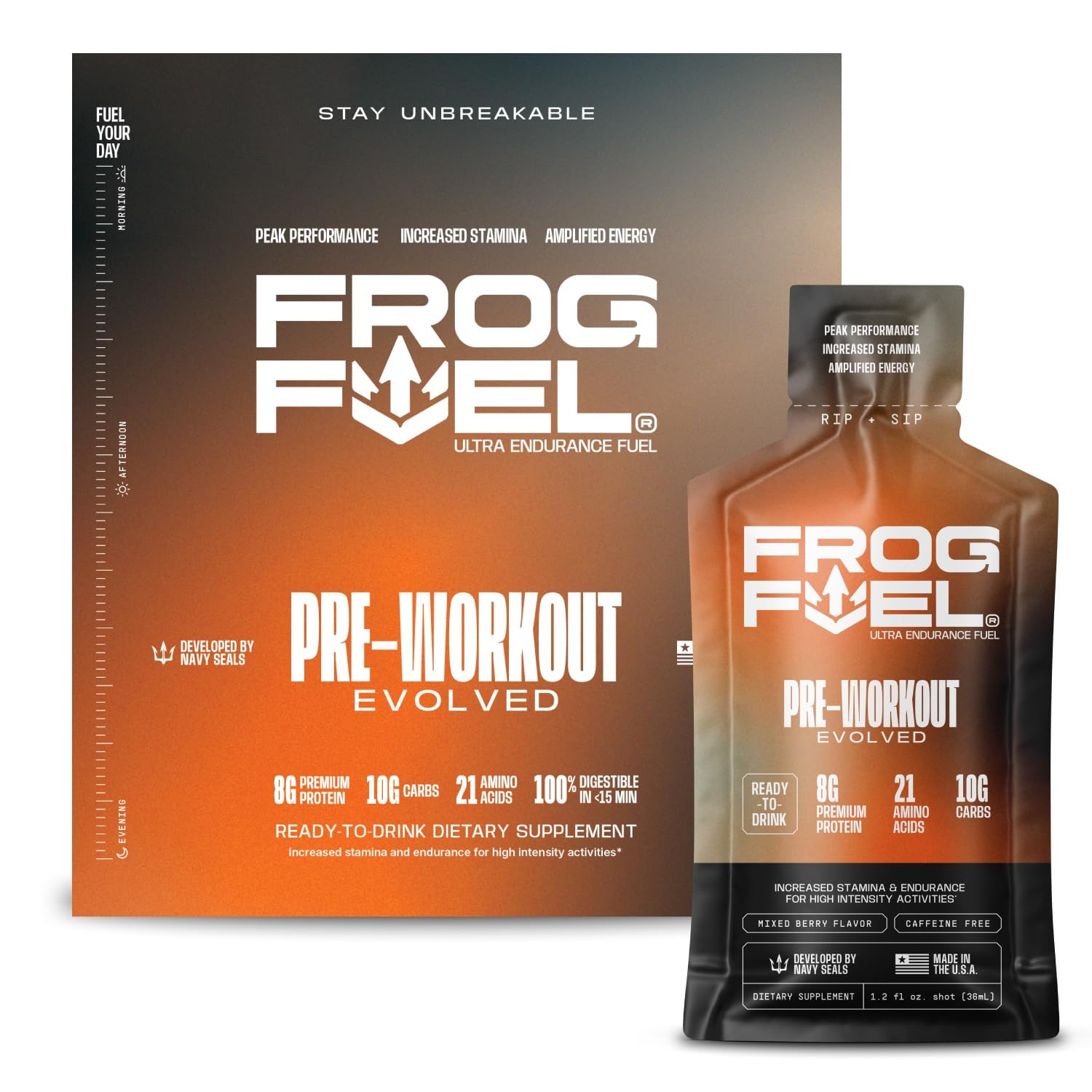 Frog Fuel Ultra Energy Gel Berry