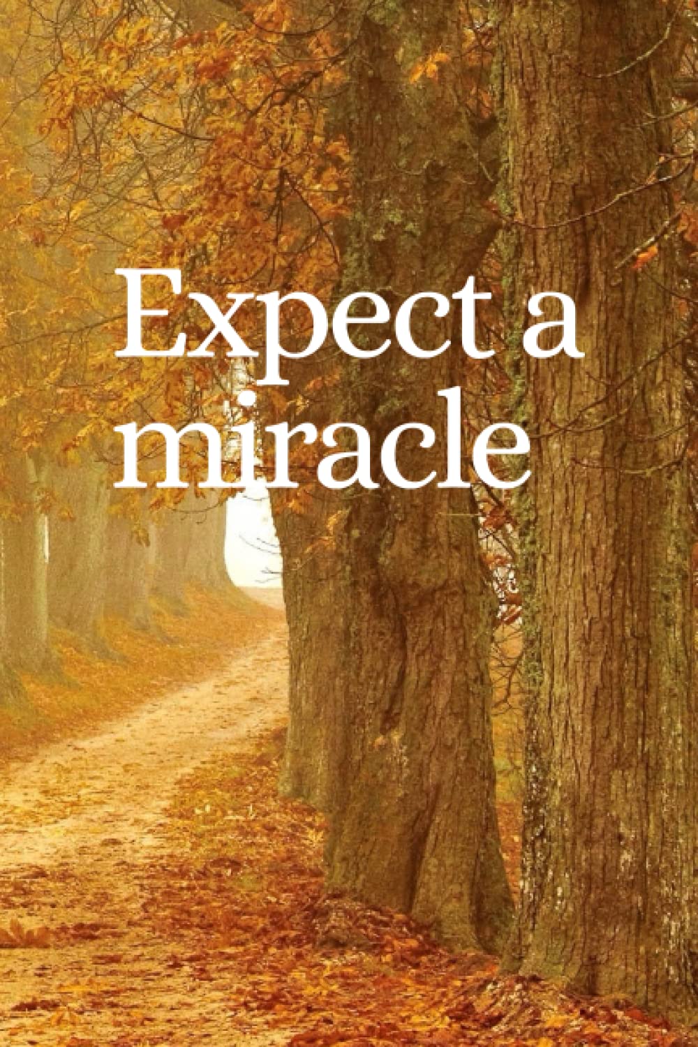 Expect A Miracle: Gratitude Diary, Journal, Notebook