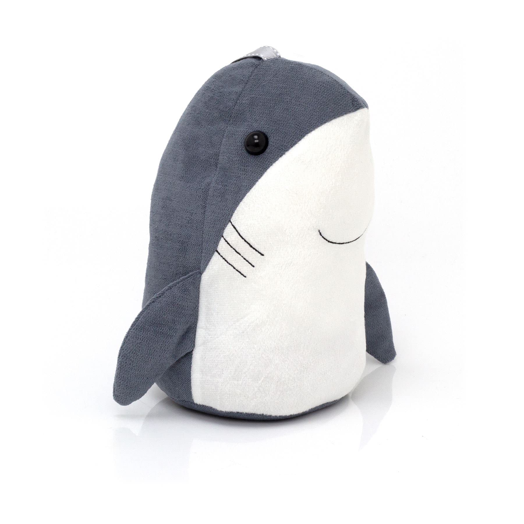 Carousel Home Shark Fabric Door Stop Sea Life Nautical Doorstop | Novelty Indoor Ocean Marine Animal Fish Door Stop | Sea Shark Door Stopper Weighted Door Stop