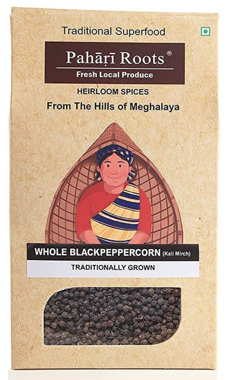 Pahari Roots - Fresh Local Produce -Whole Spice|Black Peppercorn|Kali Mirch|Traditional Ayurvedic Medicine|Healing|Unadulterated|200 Gm (B0853GHWRF) Amazon Price History, Amazon Price Tracker