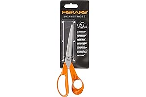 Fiskars 01-005437 Seamstress Scissors: Precision Cutting for All Fabric Needs