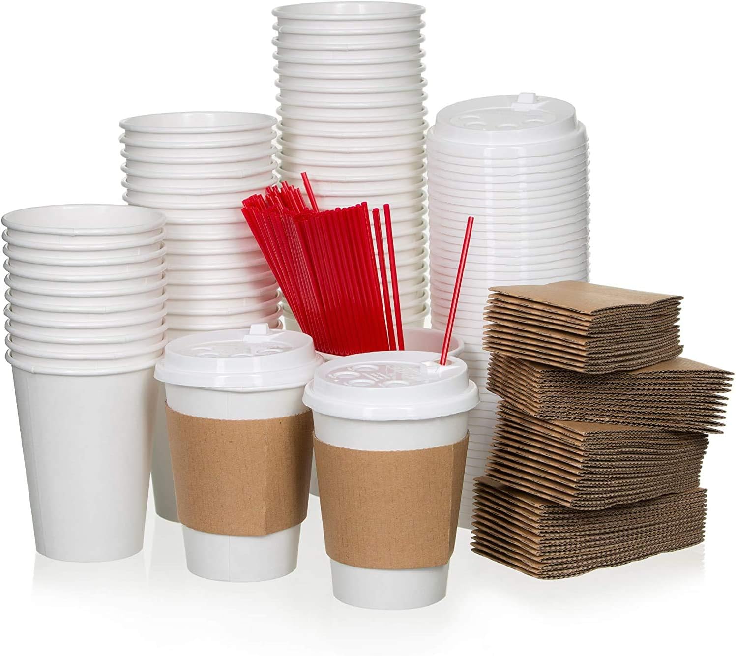 12oz Hot Coffee Cups Combo