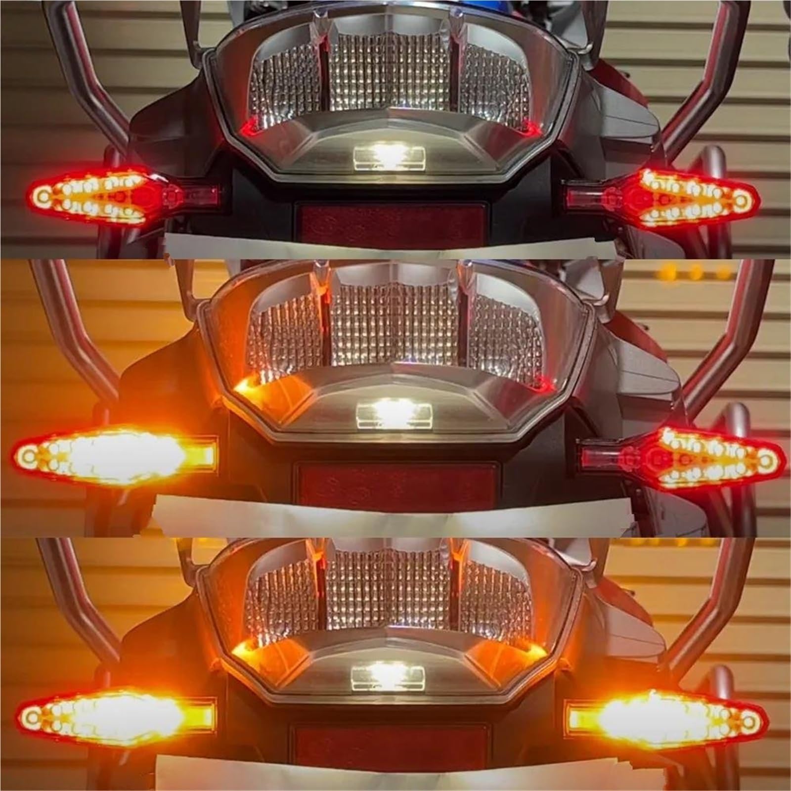 Indicadores De Giro Motocicleta Intermitentes Traseros LED Para Motocicleta Para R1250GS ADV M1000RR S1000RR S1000XR S1000R F900GS R1300GS Luces Señalización Intermitentes