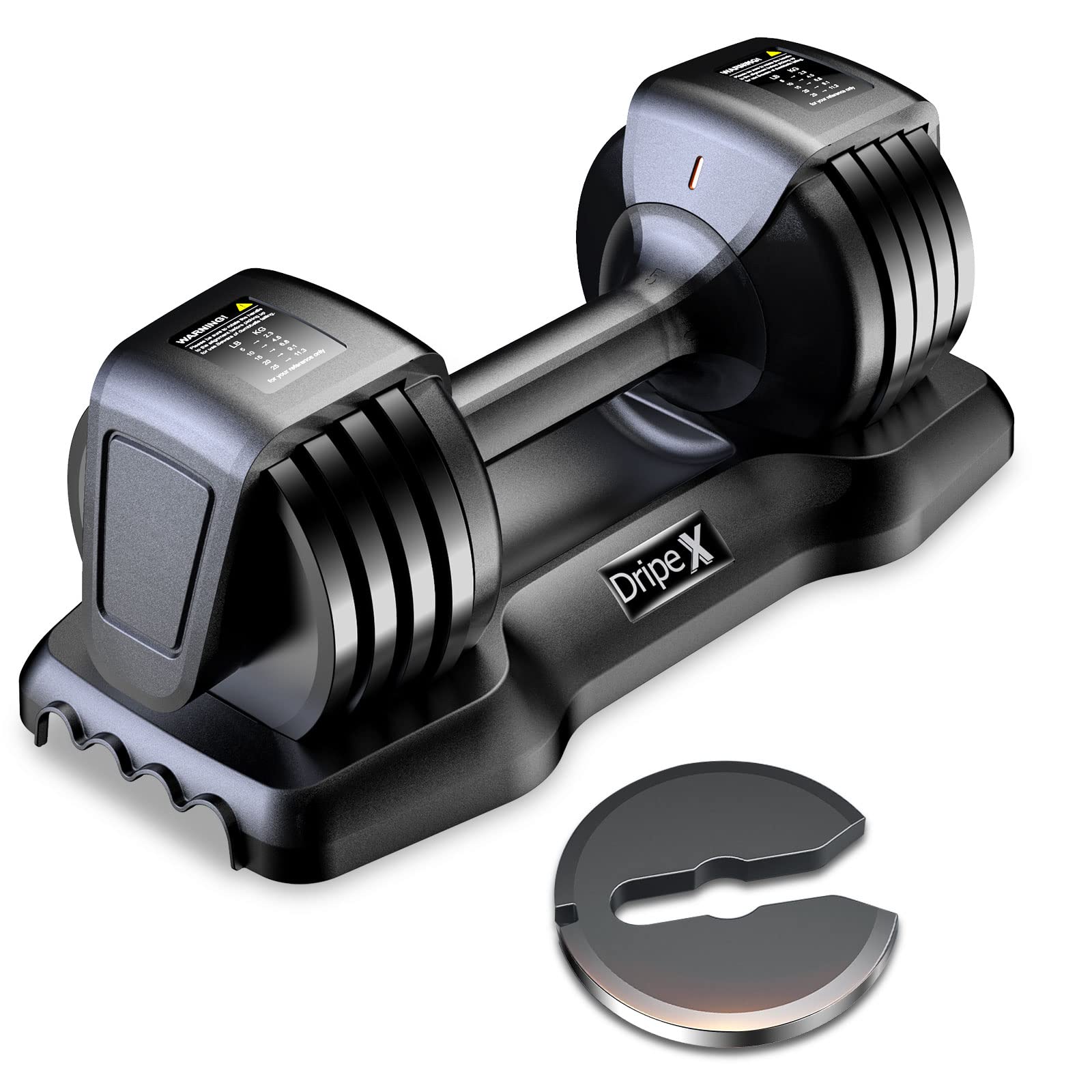 Buy Dripex Adjustable Dumbbells Free Weights 25 lbs,20 lbs,15 lbs,10