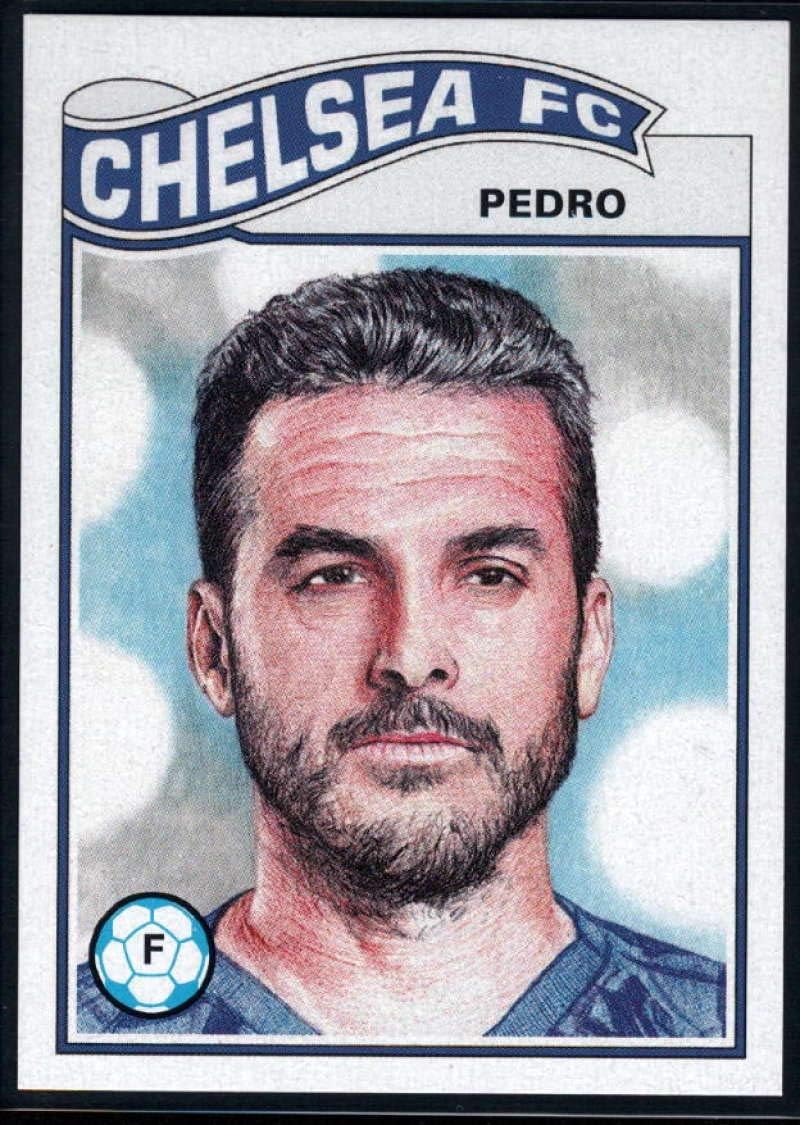 2019 Topps The UCL Living Set UEFA Champions League #90 Pedro Chelsea FC Official Soccer Futbol Trading Card LIMITED PRINT RUN
