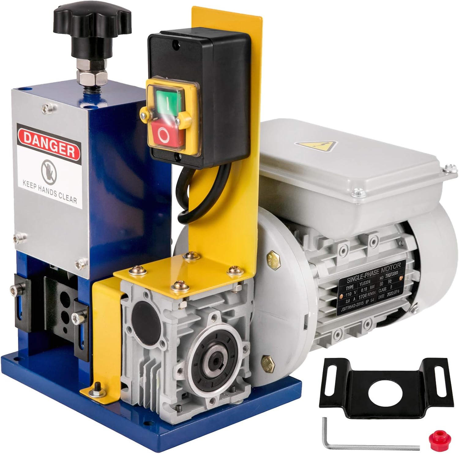 Happybuy Machine à dénuder de câbles de 1,5 à 25 mm Machine à dénuder