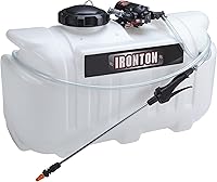 Vista 1 de Ironton Rociador puntual para cuatrimotos, capacidad de 26 galones, 2.1 GPM, 12 V, 60 PSI, altura de pulverización vertical de 17 pies, manguera