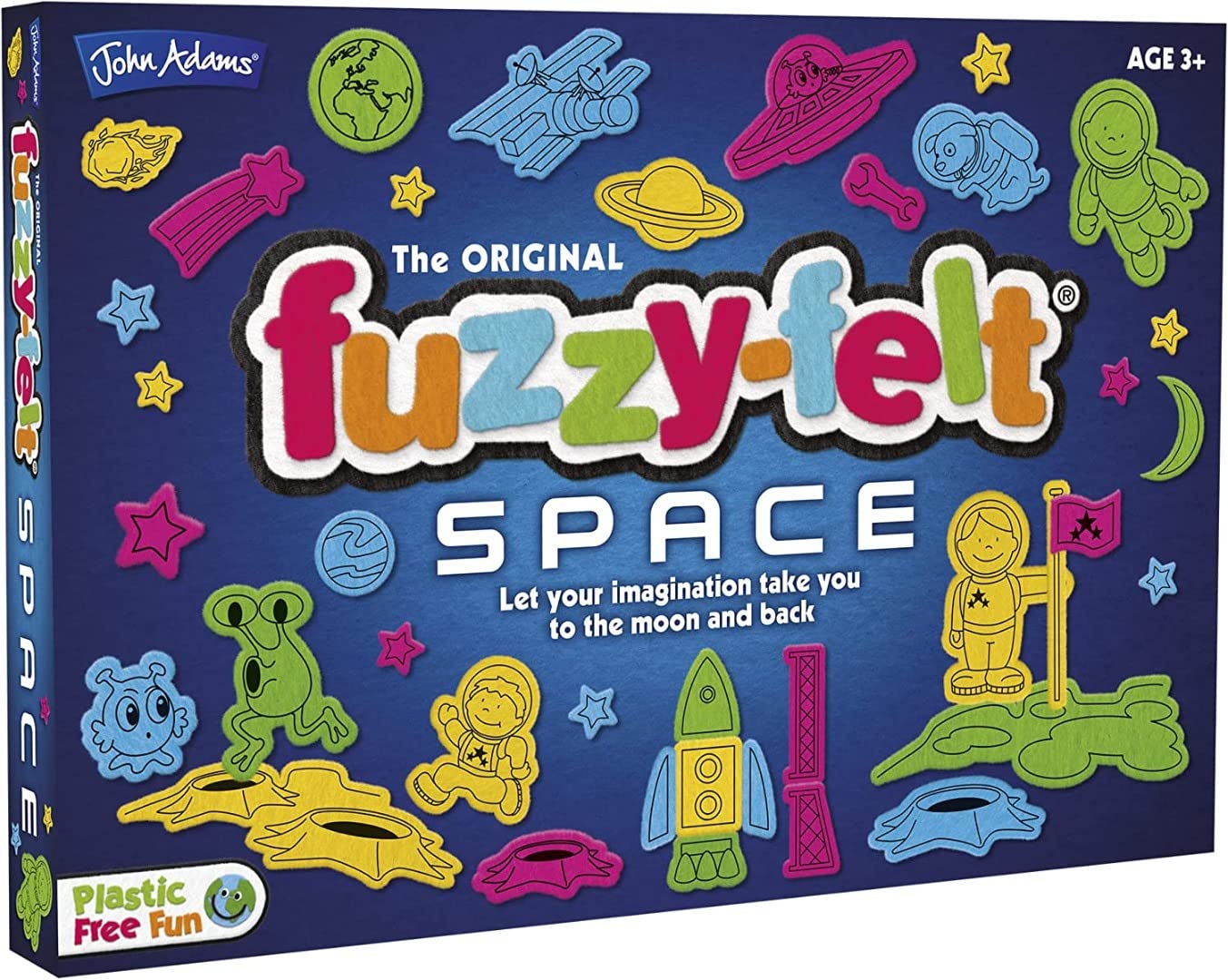 Fuzzy Felt John Adams (New) (Space)