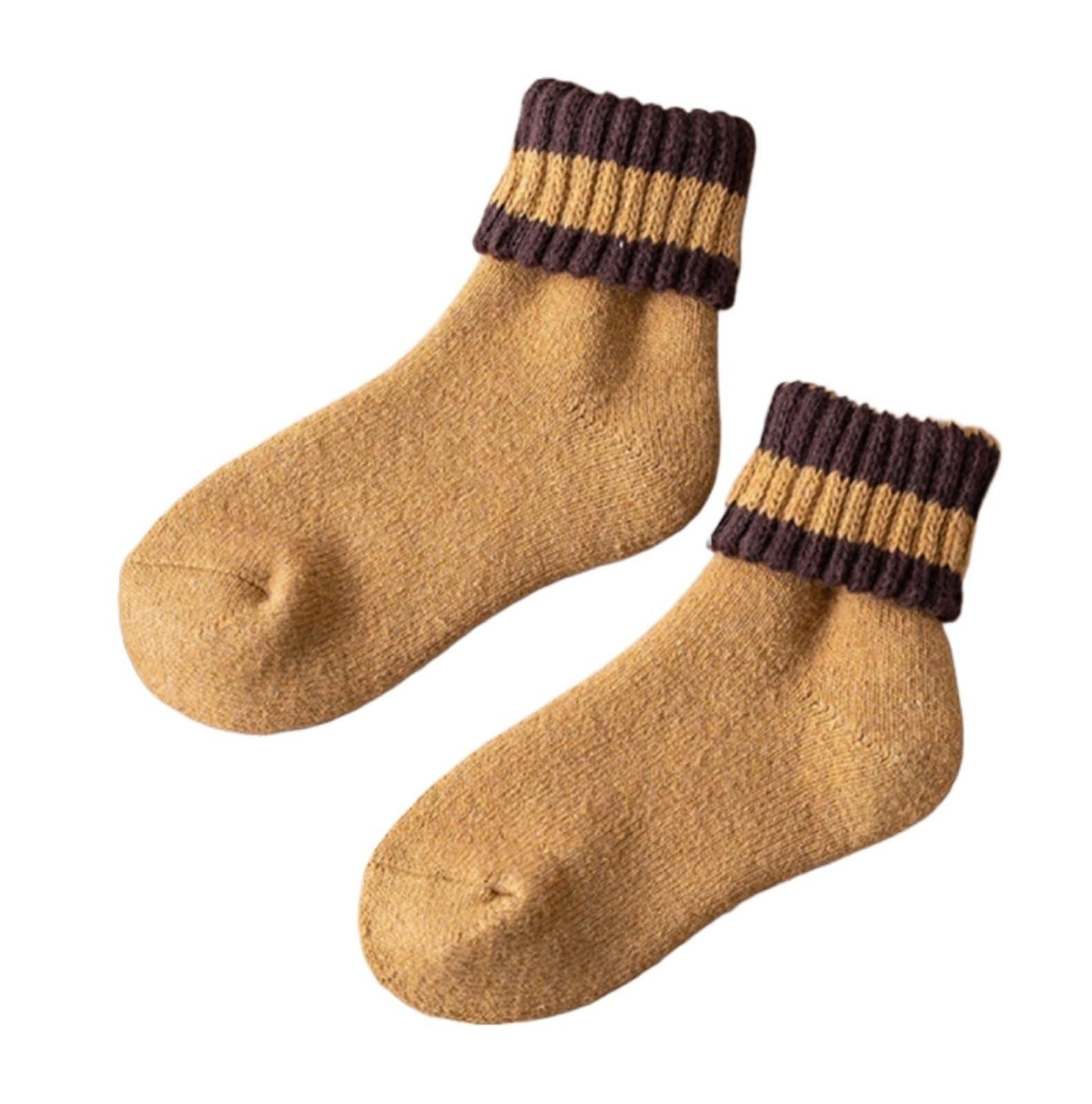 Calcetines 2 Pares De Calcetines Cálidos De Invierno For Hombres Y Mujeres, Gruesos, For Senderismo, Suaves Y Cómodos Suaves Calcetine