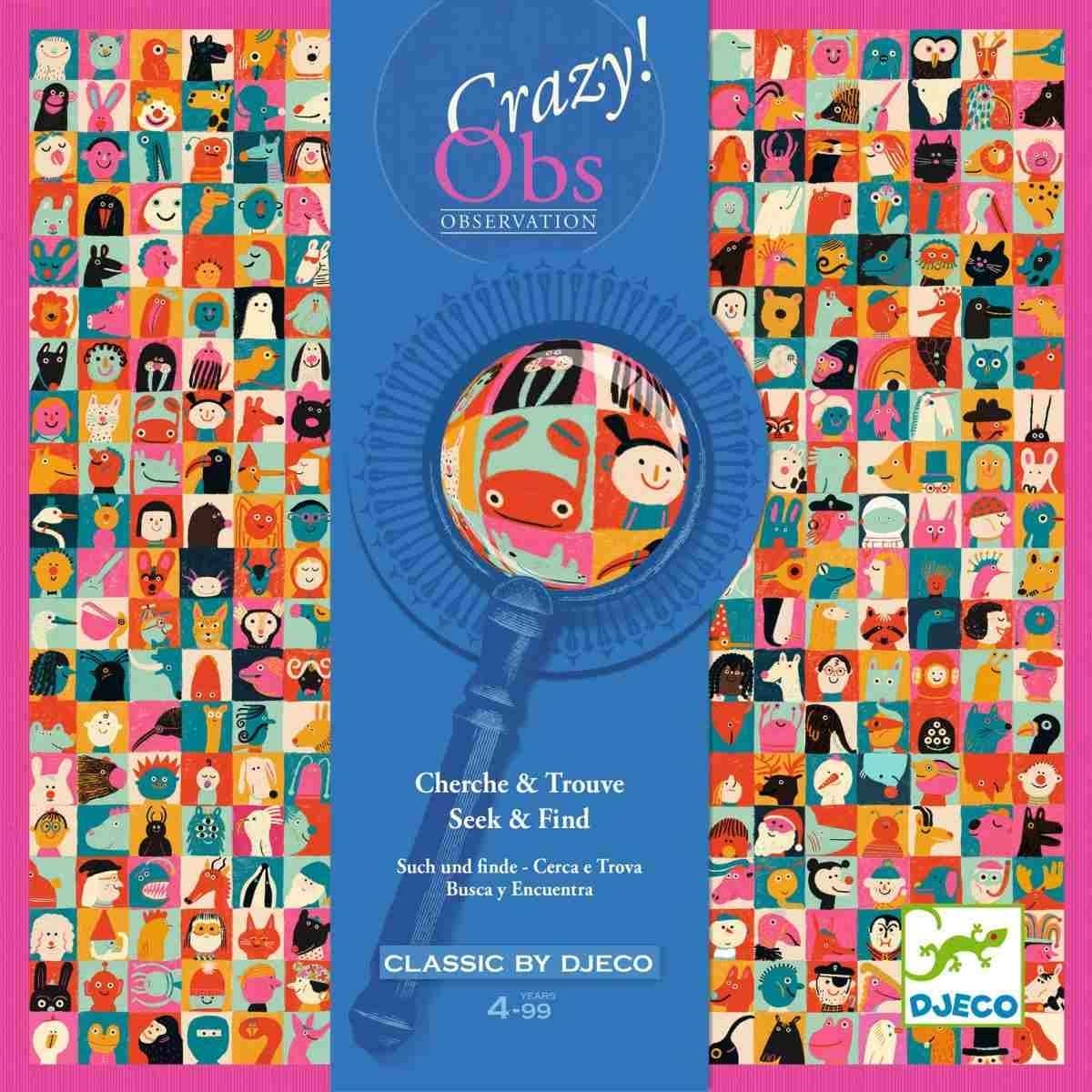 Djeco Crazy OBS - Scatola con foto