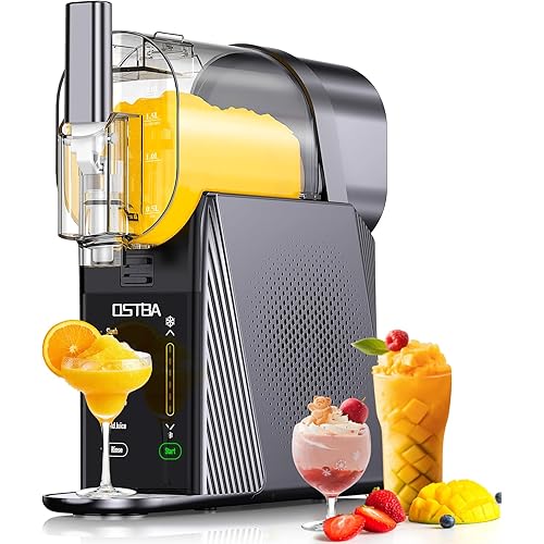 Slushie Machine-88oz Slushy Machine for Home, Frozen Drink Maker, No Ice Needed, One-Touch Slush Machine with 6 Preset Programs Self-Clean Function for Margarita, Smoothie, Milkshake, Frozen Cocktails