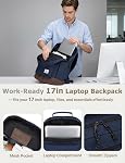School Backpack for Men,VONXURY Lightweight 15.6inch Book Bag for Women Teens Water-Resistant Schoolbag for Work Travel