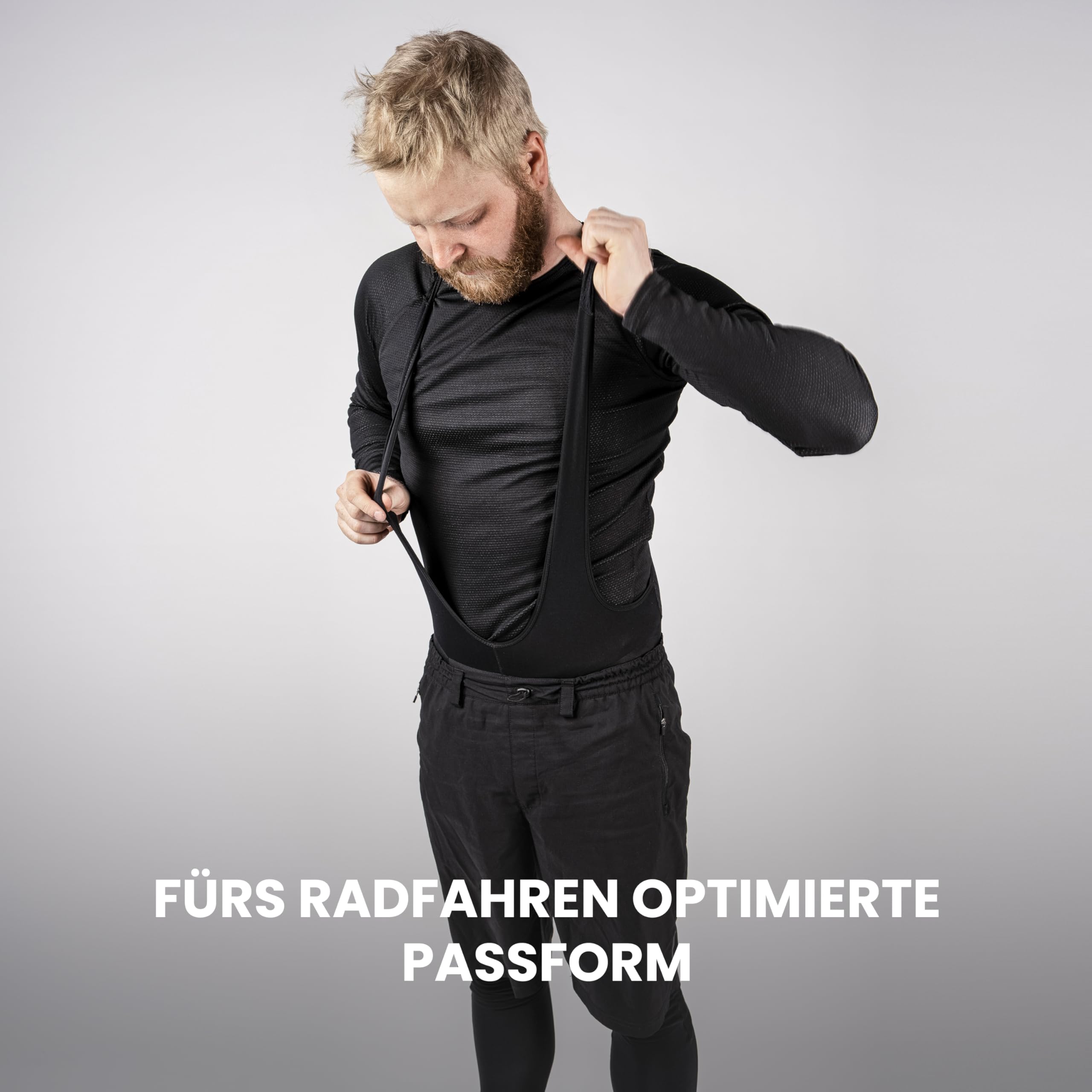 GripGrab Ride Thermo Baselayer Herren Fahrrad Langarm Funktionsunterhemd | 1er und 3er Pack, Anti-Geruch Unterhemd, Polyester/Polypropylen, warm & atmungsaktiv für kalte bis milde Temperaturen