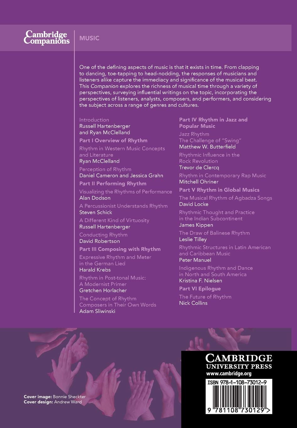 The Cambridge Companion to Rhythm (Cambridge Companions to Music)