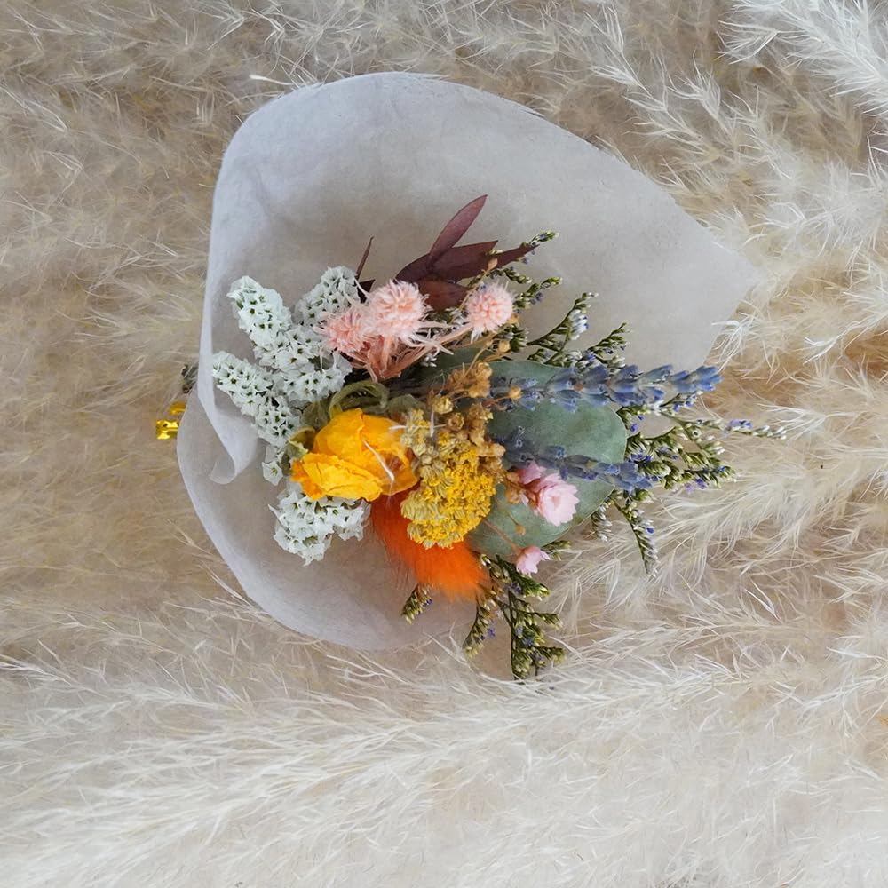 Wedding Dried Flower Crown/Boho Bridal Crown/Flower Girl Crown/Newborn Crown (Adule)