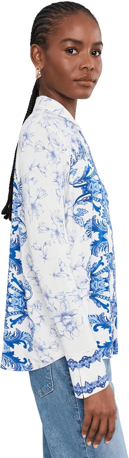 Johnny Was Women's The Janie Favorite Button Front Shirt - Vallora