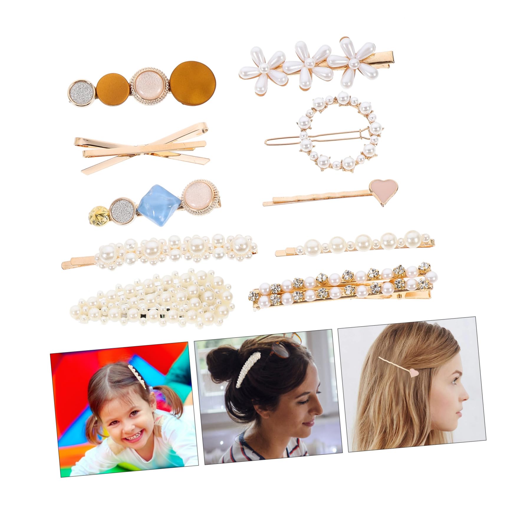 60 horquillas minimalistas para el pelo para niñas, pinzas para el cabello con diamantes de imitación, pinzas gruesas para el pelo, baile de graduación, pequeño sombrero de, cristal,
