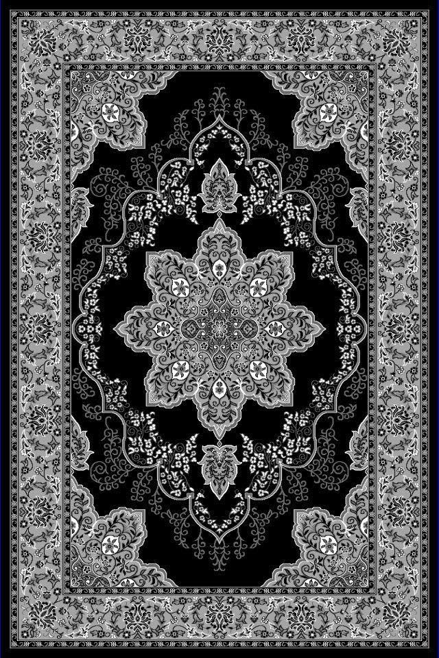 Black Rugs for Bedroom Living Room 160x230 cm - Traditional Large Area Rugs Modern, Soft Short Pile Vintage Rug Small Carpet for Dining Room, Easy to Clean