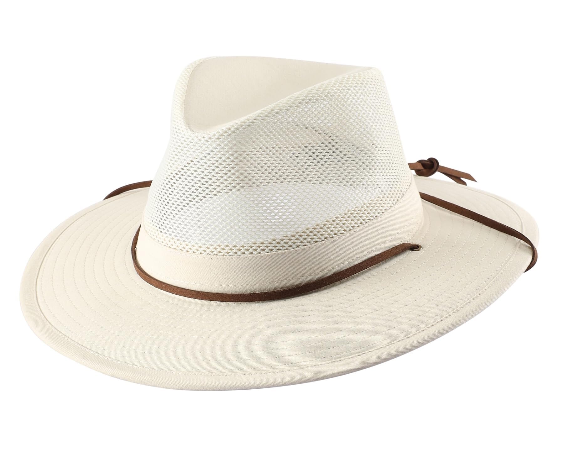 Home Prefer Sombrero Fedora de algodón de ala ancha para hombres y mujeres, protección solar UPF 50+, para pesca, senderismo