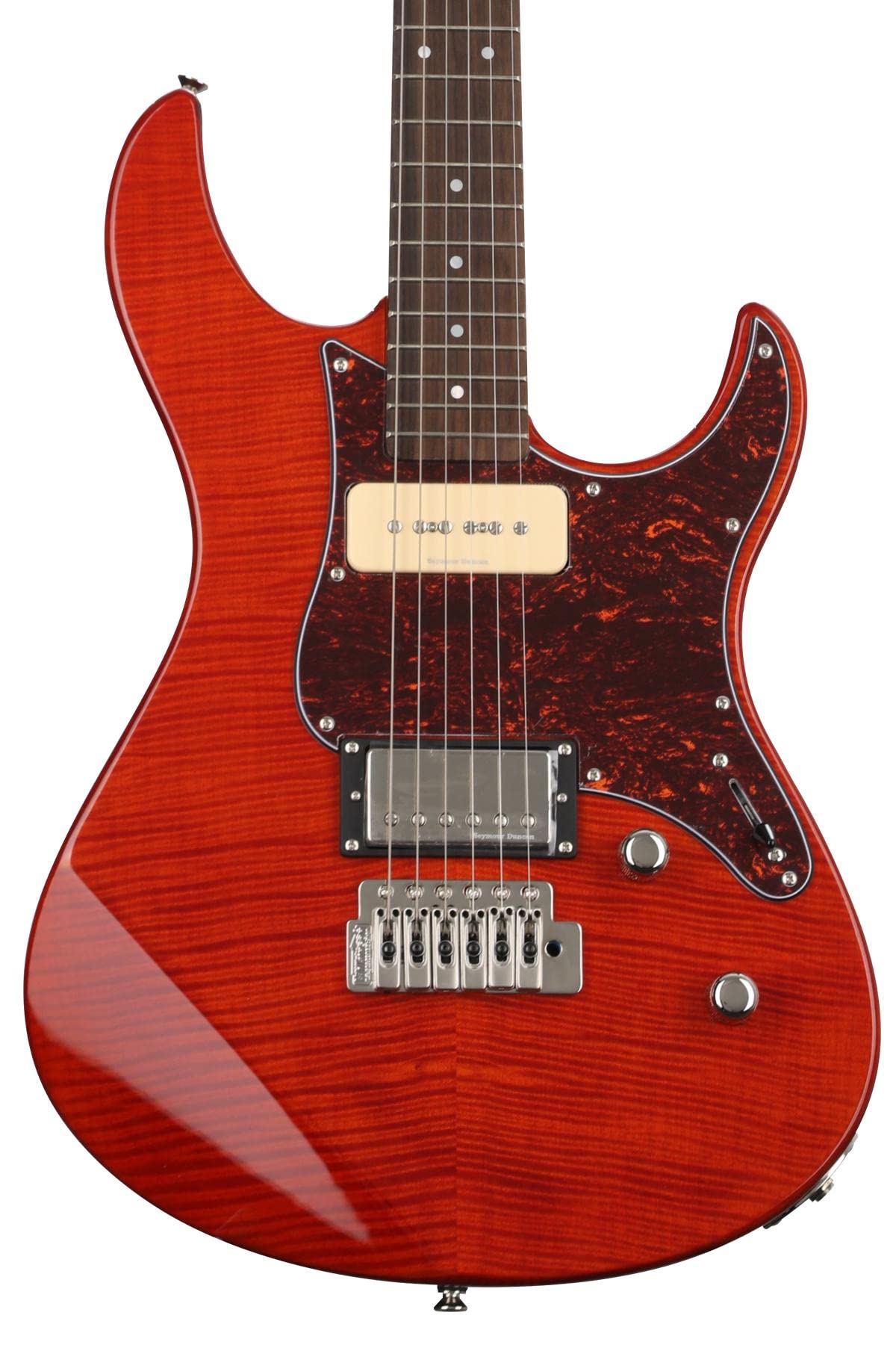 Amazon.com: Yamaha Pacifica PAC611VFM CB Solid-Body Electric  