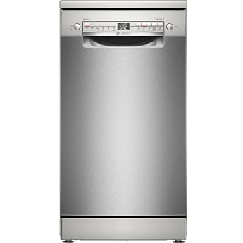 Series 2 SPS2HKI55E Freestanding Dishwasher 45cm Brushed Steel Anti-Fingerprint [Energy Class D]