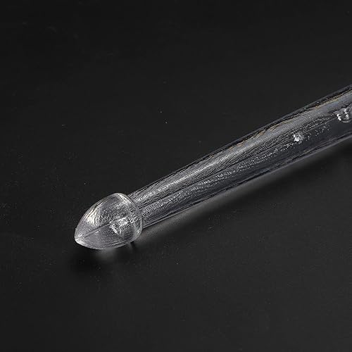 Miniatura 4 de PATIKIL Baquetas de batería con luz LED brillante 5A Glow de plástico para adultos, batería y ejercicio musical, rojo y azul, 1 par